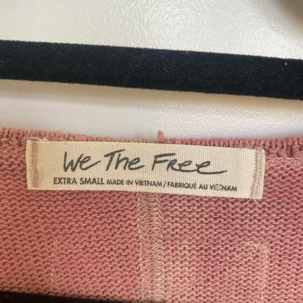 We The Free Blush Knit Top